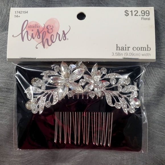 🧡4/$20 Bundle Select Items to Get Offer 🧡Wedding Hair Comb - Picture 1 of 2